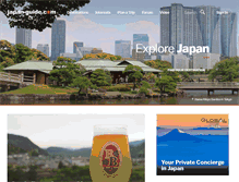 Tablet Screenshot of japan-guide.com